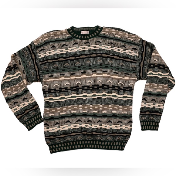 Grandpa Sweater Pattern Mens Vintage Pullover Vintage Protege